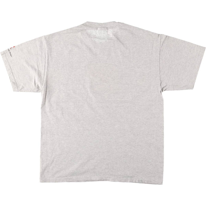 90s-00'S Hanes AEP American Electric Power Advertising T-shirt Men's L size cotton gray type Vintage Second Hand