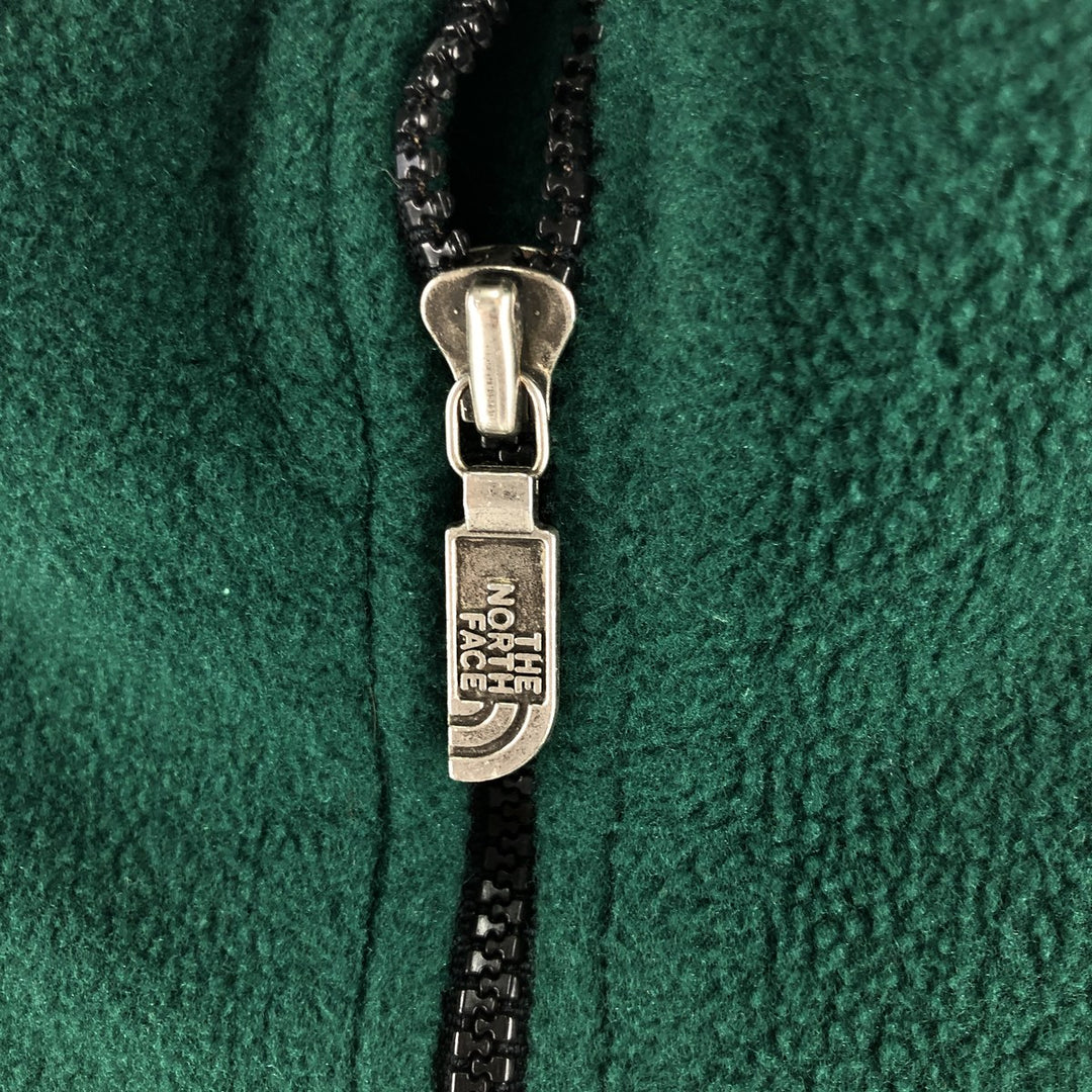 Vintage 90'S The North Face Extreme Gear Ripstop Nylon and Fleece Jacket, Made in USA, Men's XL polyester green type Vintage Second Hand