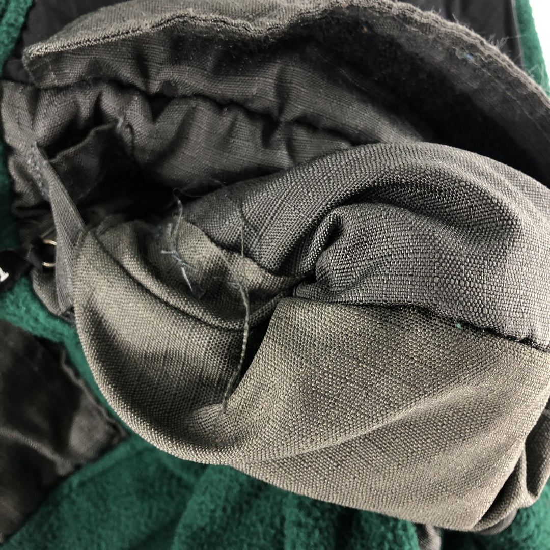 Vintage 90'S The North Face Extreme Gear Ripstop Nylon and Fleece Jacket, Made in USA, Men's XL polyester green type Vintage Second Hand