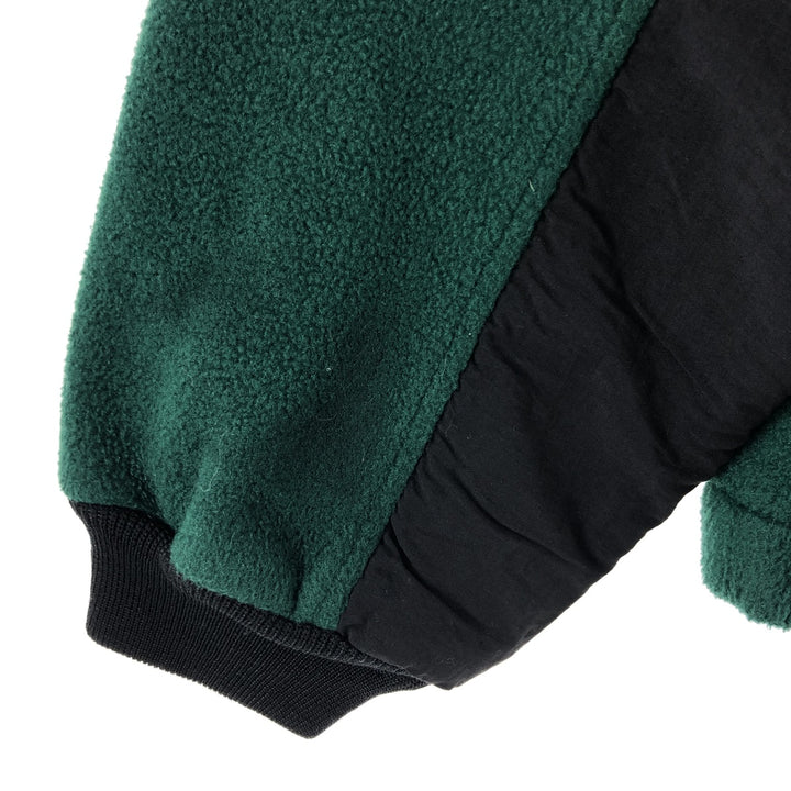 Vintage 90'S The North Face Extreme Gear Ripstop Nylon and Fleece Jacket, Made in USA, Men's XL polyester green type Vintage Second Hand