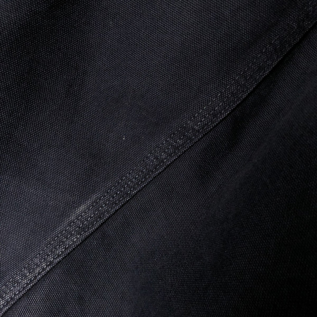 00'S Carhartt Active Jacket Duck Full Zip Hoodie Men's XL cotton navy blue type Vintage Second Hand