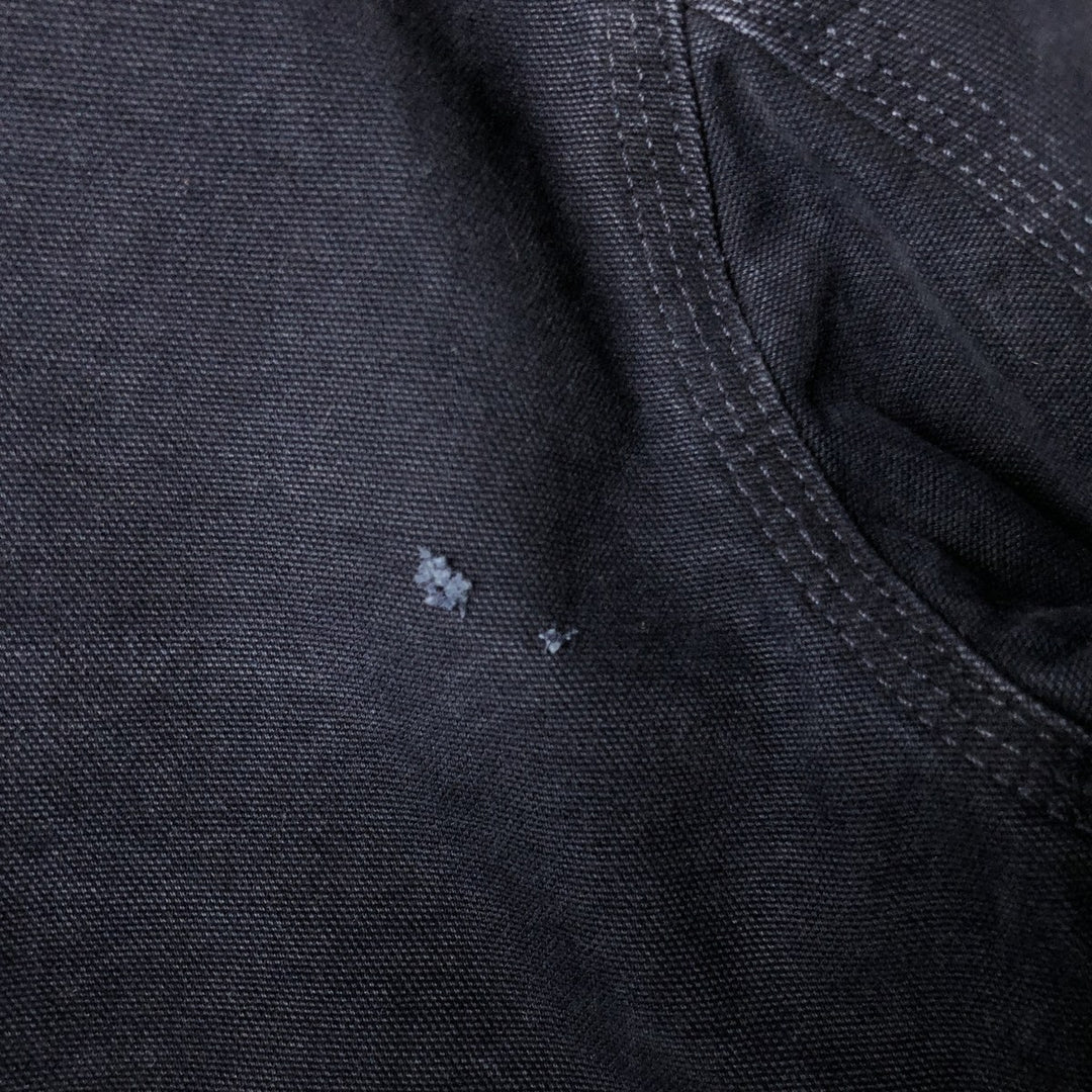 00'S Carhartt Active Jacket Duck Full Zip Hoodie Men's XL cotton navy blue type Vintage Second Hand