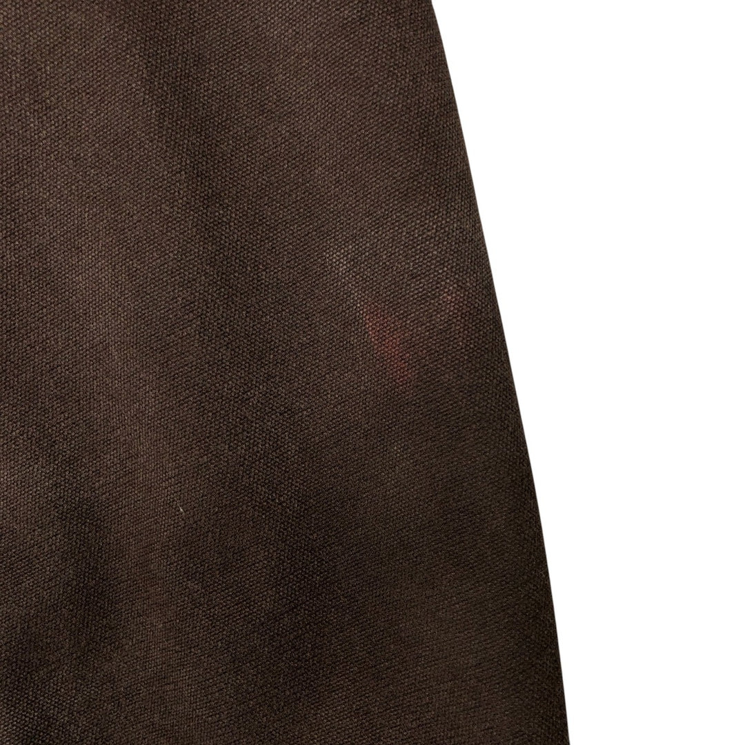 Carhartt Active Jacket Duck Full Zip Hoodie Men's XL cotton brown type Vintage Second Hand