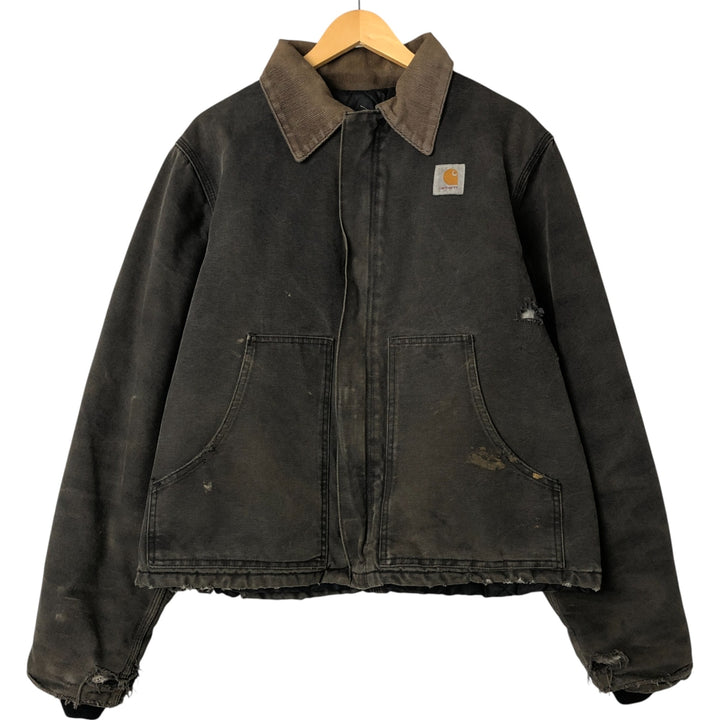 Carhartt Traditional Jacket Duck Work Jacket Men's L size unknown Charcoal Vintage Second Hand