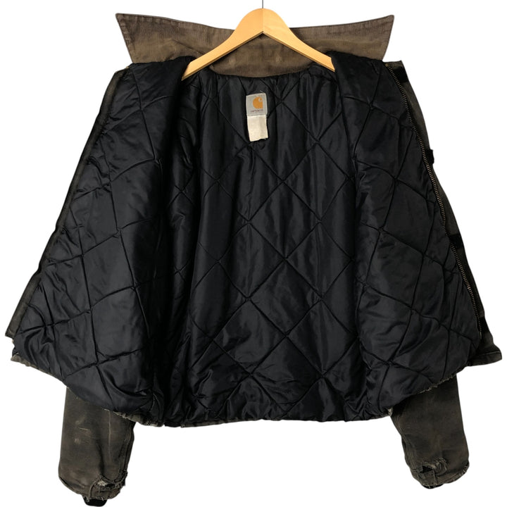Carhartt Traditional Jacket Duck Work Jacket Men's L size unknown Charcoal Vintage Second Hand