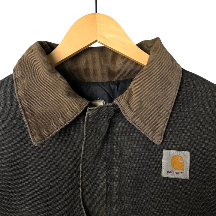 Carhartt Traditional Jacket Duck Work Jacket Men's L size unknown Charcoal Vintage Second Hand