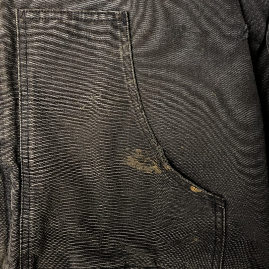 Carhartt Traditional Jacket Duck Work Jacket Men's L size unknown Charcoal Vintage Second Hand