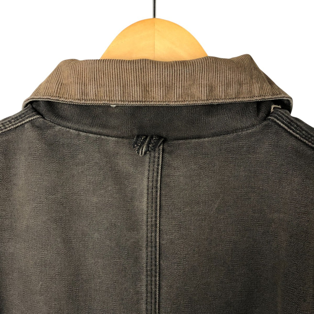 Carhartt Traditional Jacket Duck Work Jacket Men's L size unknown Charcoal Vintage Second Hand