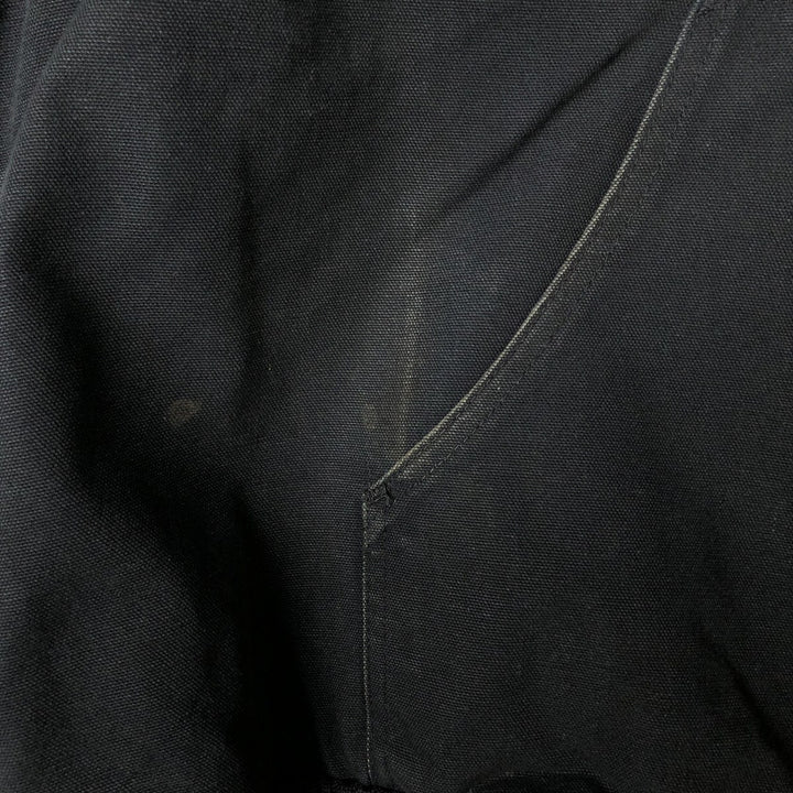 00'S Carhartt Active Jacket Duck Full Zip Parka Made in USA Men's XXL cotton black type Vintage Second Hand