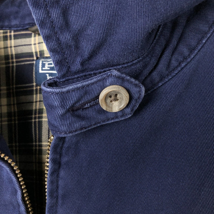 Ralph Lauren POLO by Ralph Lauren Swing Top Sports Jacket Men's XL cotton navy blue type Vintage Second Hand