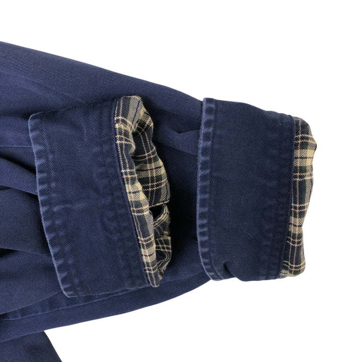 Ralph Lauren POLO by Ralph Lauren Swing Top Sports Jacket Men's XL cotton navy blue type Vintage Second Hand