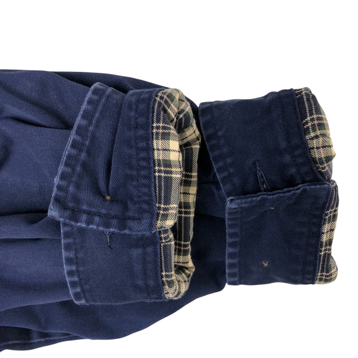 Ralph Lauren POLO by Ralph Lauren Swing Top Sports Jacket Men's XL cotton navy blue type Vintage Second Hand