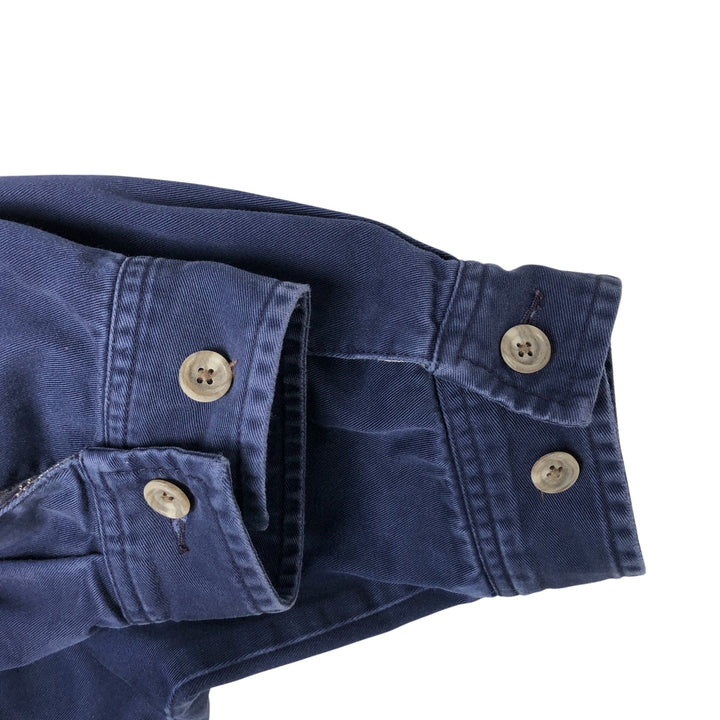 Ralph Lauren POLO by Ralph Lauren Swing Top Sports Jacket Men's XL cotton navy blue type Vintage Second Hand