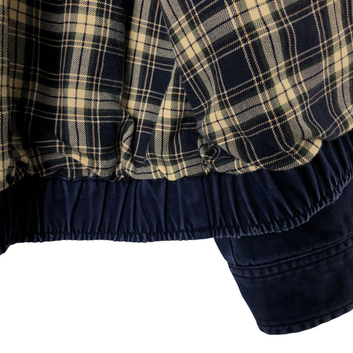 Ralph Lauren POLO by Ralph Lauren Swing Top Sports Jacket Men's XL cotton navy blue type Vintage Second Hand