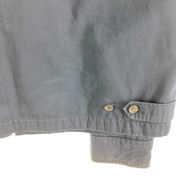 Ralph Lauren POLO by Ralph Lauren Swing Top Sports Jacket Men's XL cotton navy blue type Vintage Second Hand