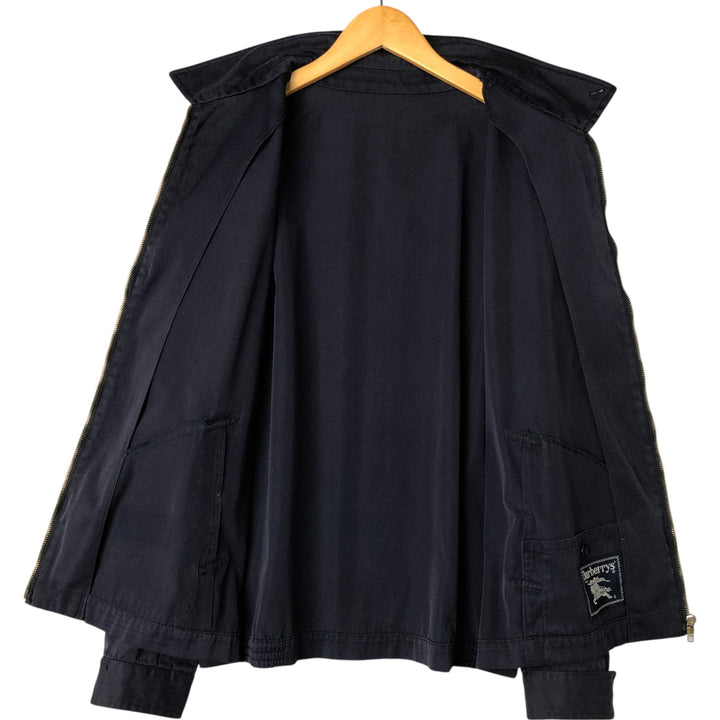 Burberry's Swing Top Sports Jacket, Men's XL unclear navy blue type Vintage Second Hand