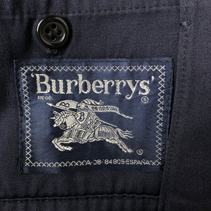 Burberry's Swing Top Sports Jacket, Men's XL unclear navy blue type Vintage Second Hand