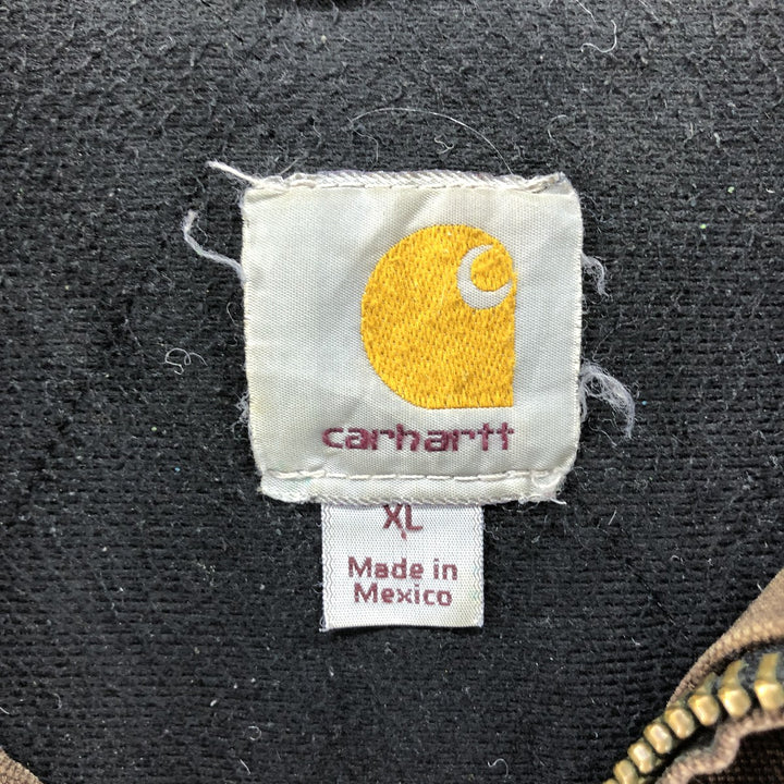 Special price for Carhartt Santa Fe Jacket, Duckwork Blouson, Men's XL size cotton brown type Vintage Second Hand