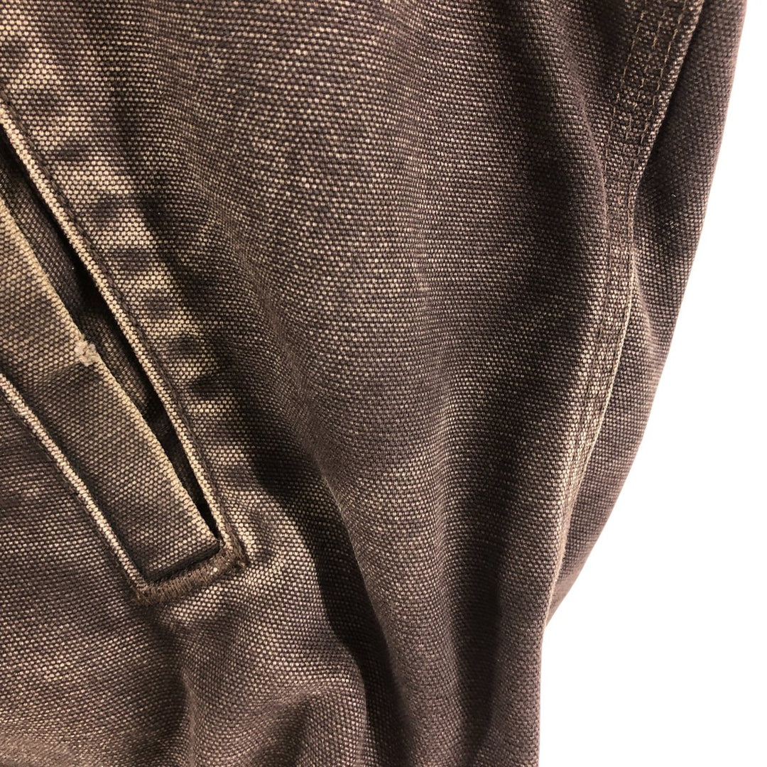 Special price for Carhartt Santa Fe Jacket, Duckwork Blouson, Men's XL size cotton brown type Vintage Second Hand