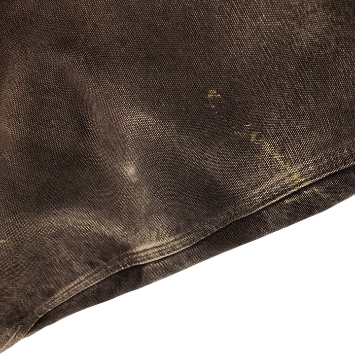 Special price for Carhartt Santa Fe Jacket, Duckwork Blouson, Men's XL size cotton brown type Vintage Second Hand