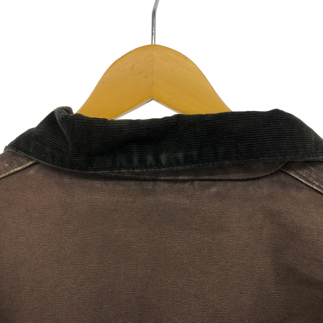 Special price for Carhartt Santa Fe Jacket, Duckwork Blouson, Men's XL size cotton brown type Vintage Second Hand