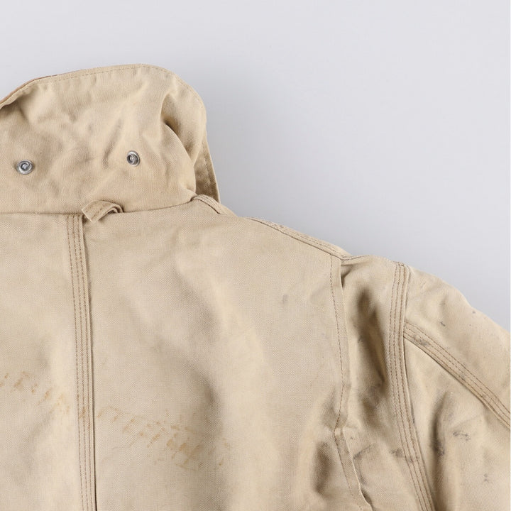 Carhartt Traditional Jacket Duck Work Jacket Men's L size unclear Beige type Vintage Second Hand