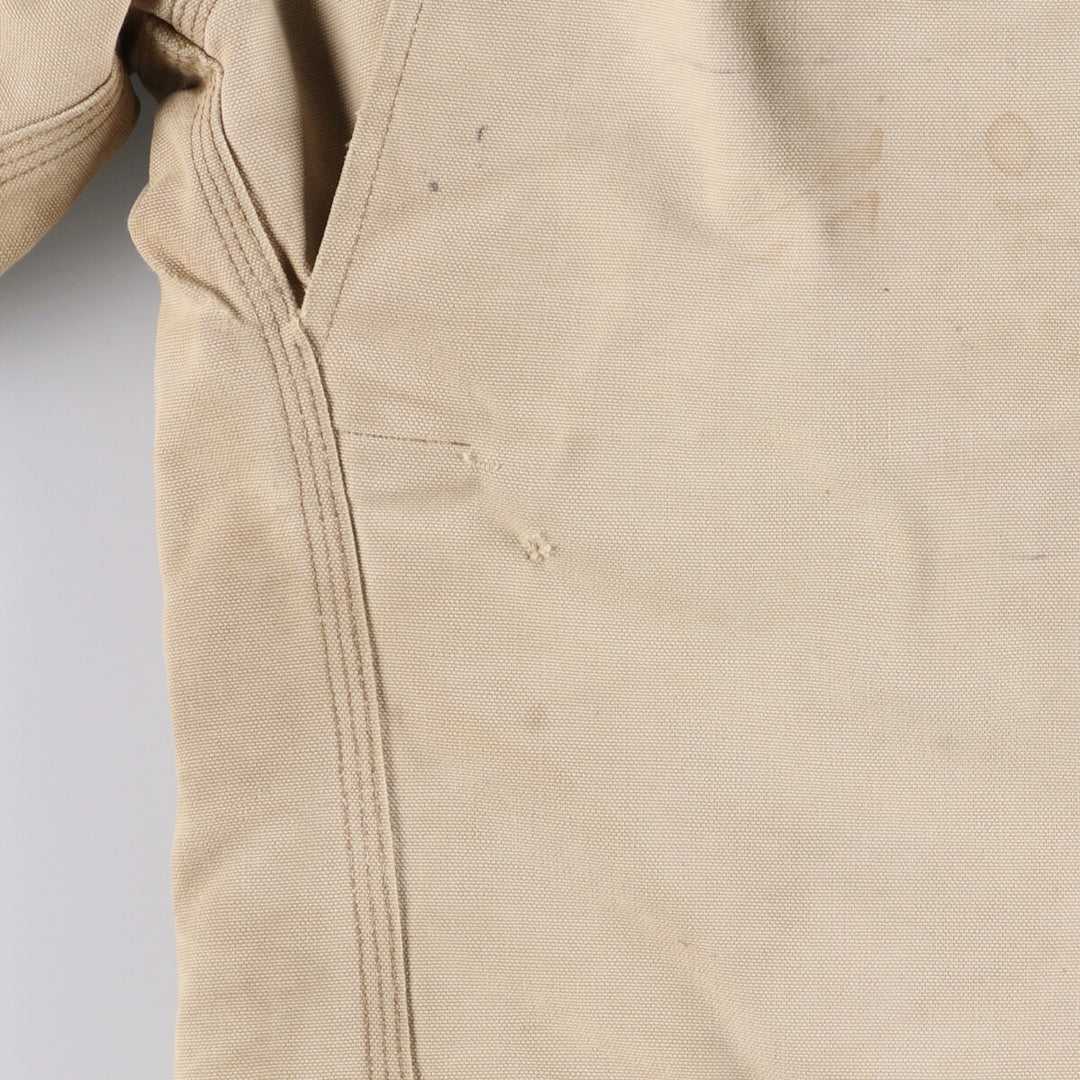 Carhartt Traditional Jacket Duck Work Jacket Men's L size unclear Beige type Vintage Second Hand