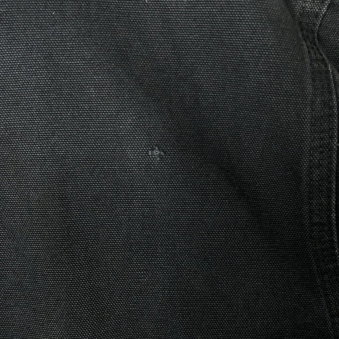 Carhartt Active Jacket Duck Full Zip Hoodie Men's XXL cotton black type Vintage Second Hand