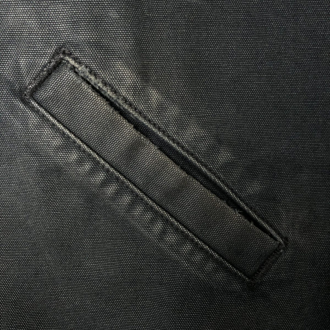 Carhartt Active Jacket Duck Full Zip Hoodie Men's XXL cotton black type Vintage Second Hand