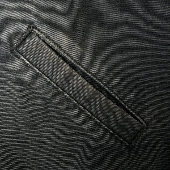 Carhartt Active Jacket Duck Full Zip Hoodie Men's XXL cotton black type Vintage Second Hand