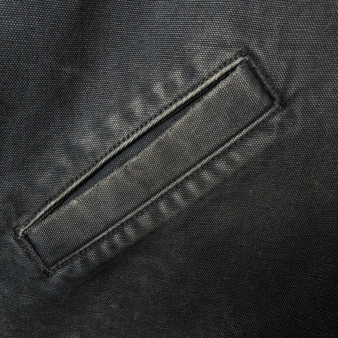 Carhartt Active Jacket Duck Full Zip Hoodie Men's XXL cotton black type Vintage Second Hand