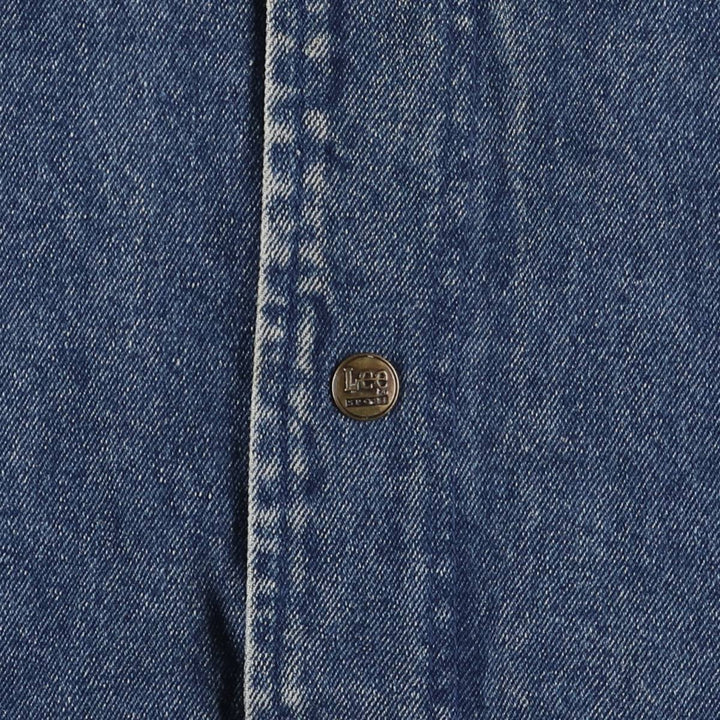 90s~00'S Lee SPORT NFL DALLAS COWBOYS Denim Varsity Jacket Men's L size cotton blue type Vintage Second Hand