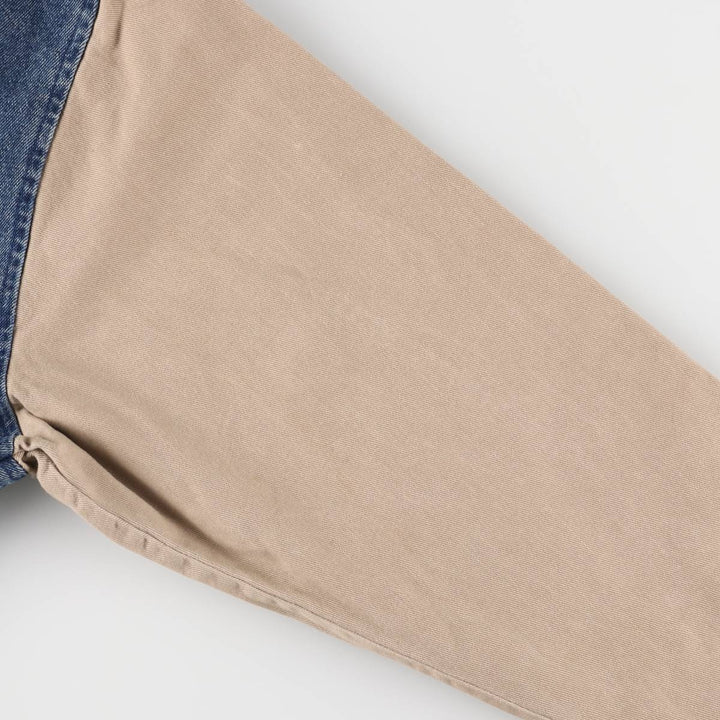 90s~00'S Lee SPORT NFL DALLAS COWBOYS Denim Varsity Jacket Men's L size cotton blue type Vintage Second Hand