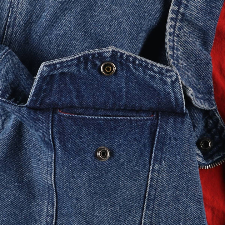 Harley-Davidson Denim Jacket, G-Jean, Men's XL cotton blue type Vintage Second Hand