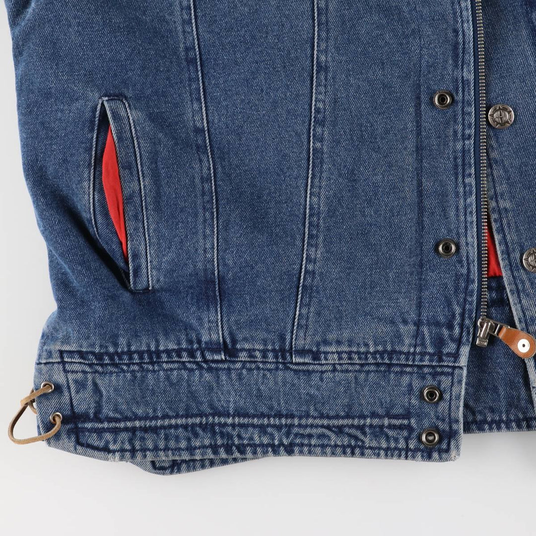 Harley-Davidson Denim Jacket, G-Jean, Men's XL cotton blue type Vintage Second Hand