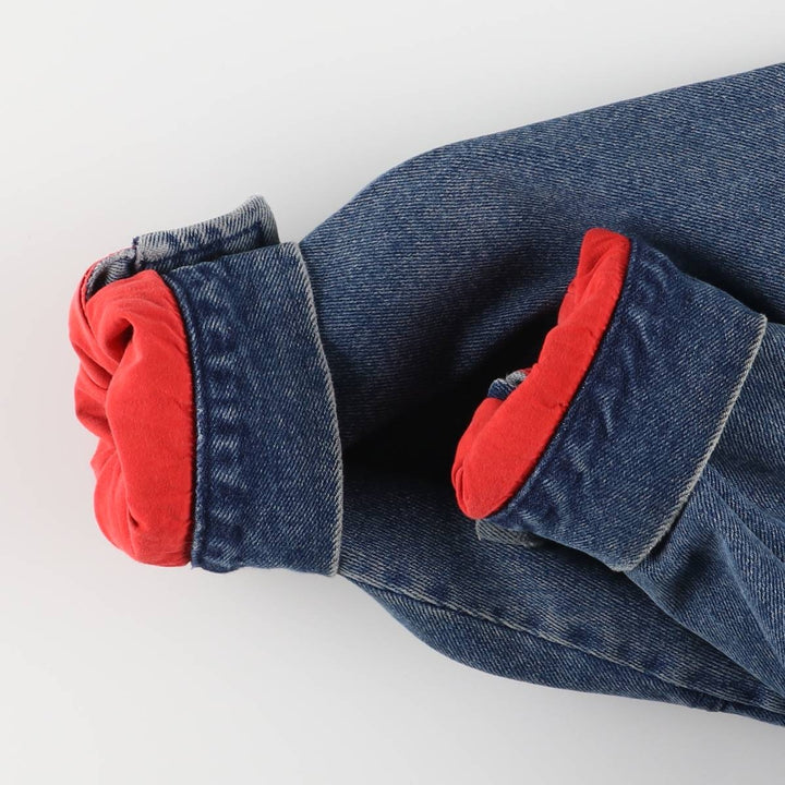 Harley-Davidson Denim Jacket, G-Jean, Men's XL cotton blue type Vintage Second Hand