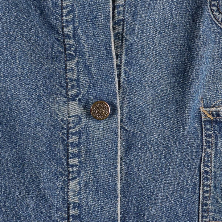 Vintage 80s-90'S ROEBUCKS denim coverall made in USA, men's XXL size unknown blue type Vintage Second Hand