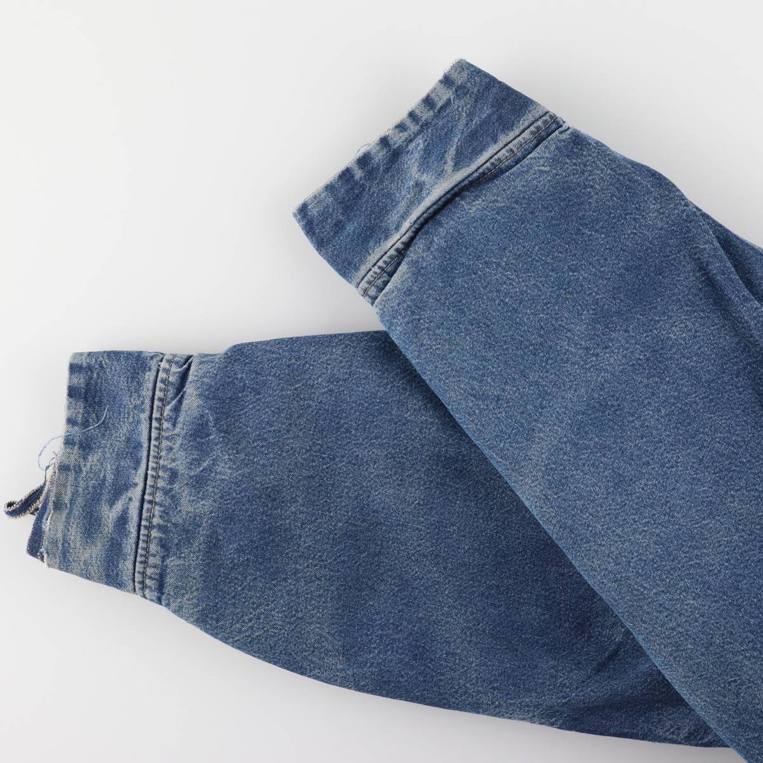 Vintage 80s-90'S ROEBUCKS denim coverall made in USA, men's XXL size unknown blue type Vintage Second Hand