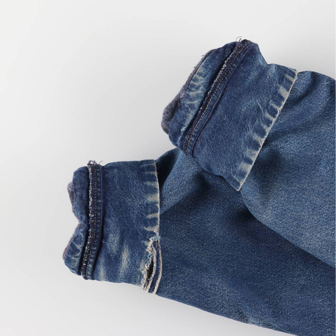 Vintage 80s-90'S ROEBUCKS denim coverall made in USA, men's XXL size unknown blue type Vintage Second Hand