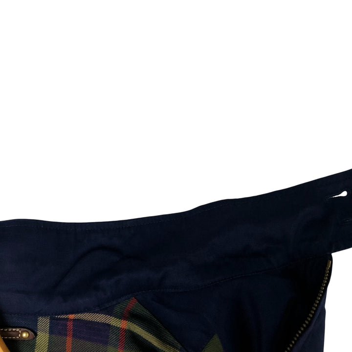 90'S Ralph Lauren POLO GOLF Harrington Jacket Swing Top Men's L size cotton navy blue type Vintage Second Hand