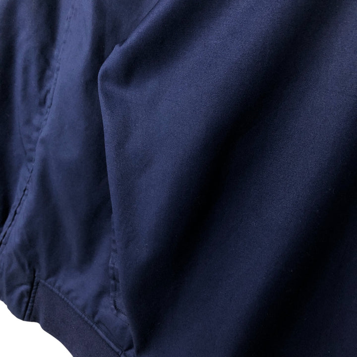 90'S Ralph Lauren POLO GOLF Harrington Jacket Swing Top Men's L size cotton navy blue type Vintage Second Hand