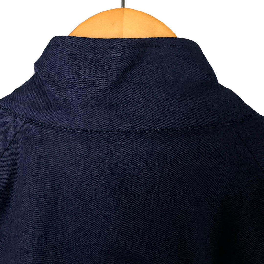 90'S Ralph Lauren POLO GOLF Harrington Jacket Swing Top Men's L size cotton navy blue type Vintage Second Hand