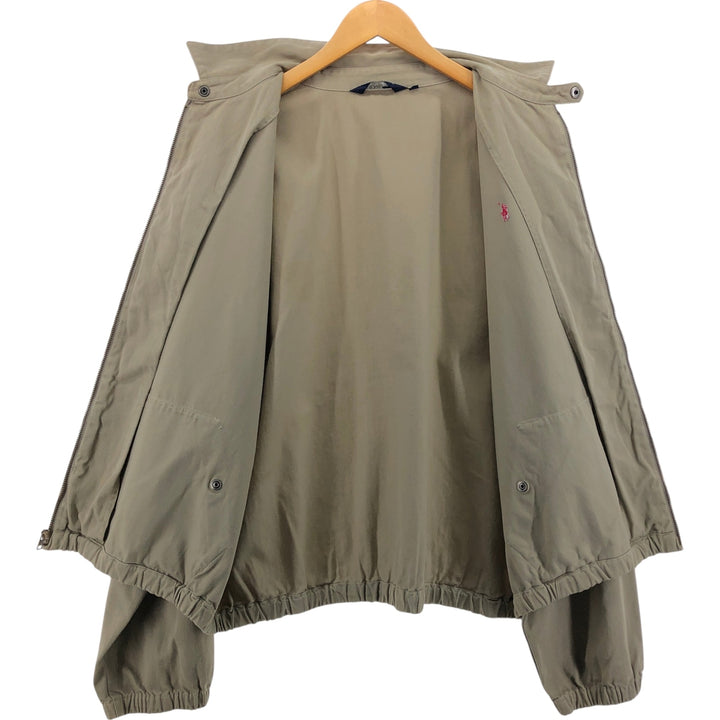 90'S Polo by Ralph Lauren swing top sports jacket, made in the USA, men's XL size, vintage unclear Beige type Vintage Second Hand