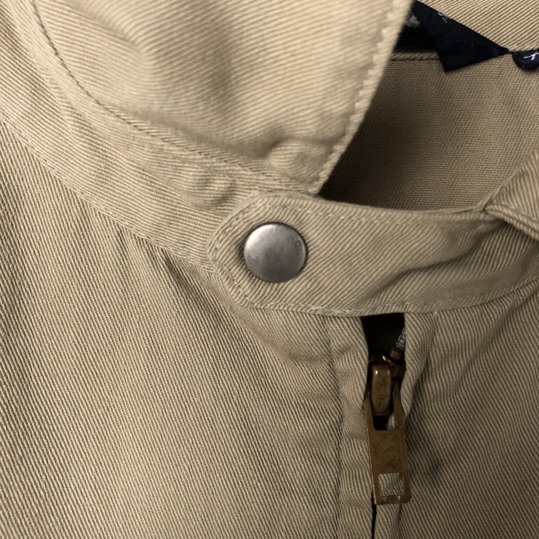 90'S Polo by Ralph Lauren swing top sports jacket, made in the USA, men's XL size, vintage unclear Beige type Vintage Second Hand