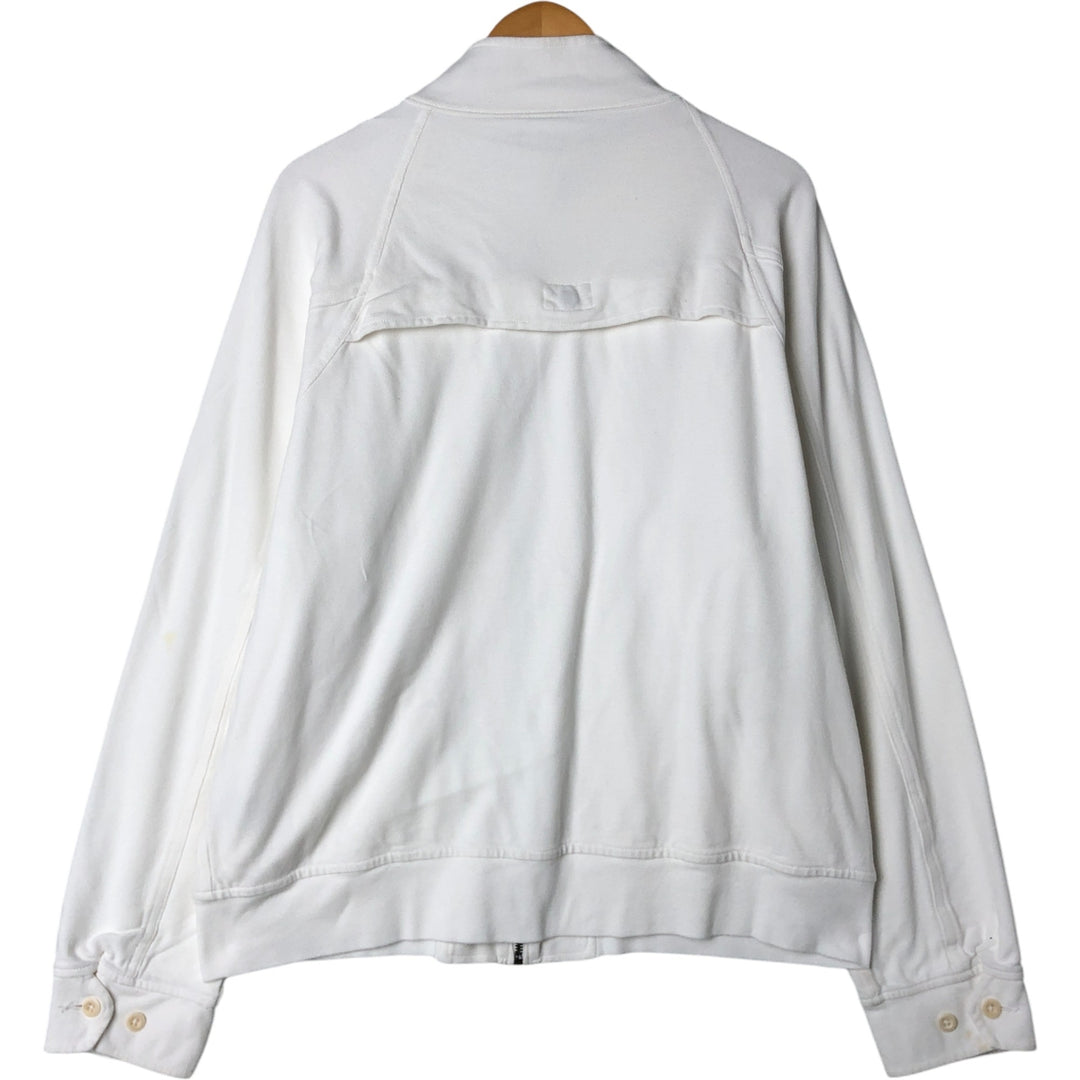 Ralph Lauren POLO by Ralph Lauren Pique Harrington Jacket Swing Top Men's XL cotton white type Vintage Second Hand