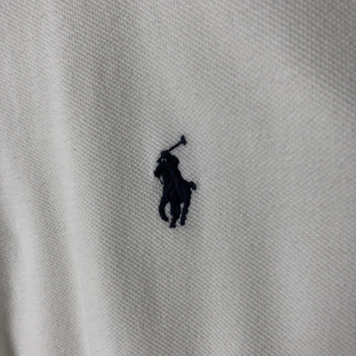 Ralph Lauren POLO by Ralph Lauren Pique Harrington Jacket Swing Top Men's XL cotton white type Vintage Second Hand