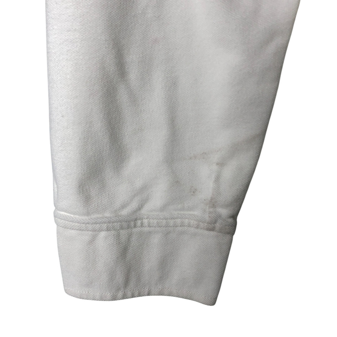 Ralph Lauren POLO by Ralph Lauren Pique Harrington Jacket Swing Top Men's XL cotton white type Vintage Second Hand