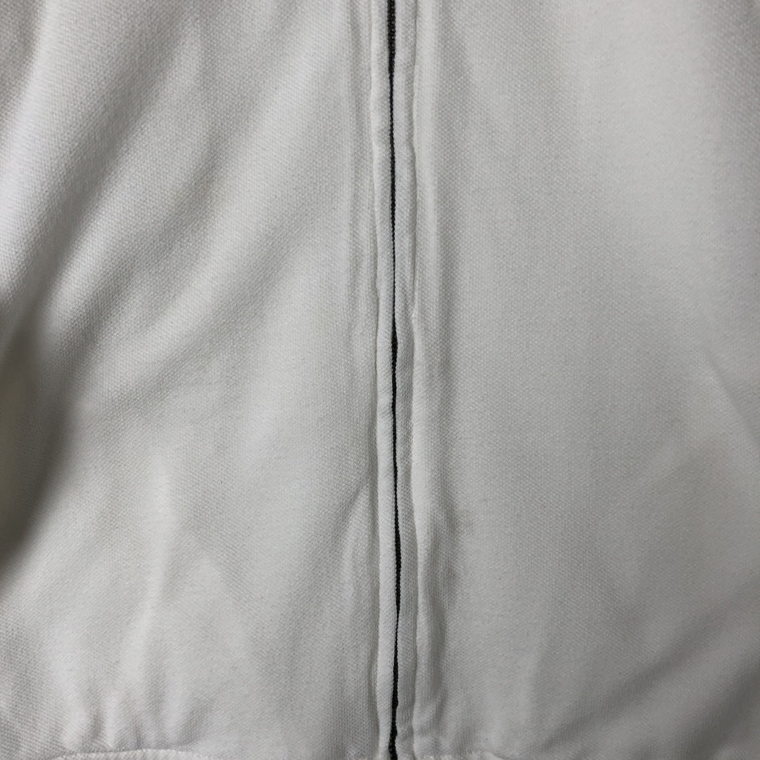 Ralph Lauren POLO by Ralph Lauren Pique Harrington Jacket Swing Top Men's XL cotton white type Vintage Second Hand