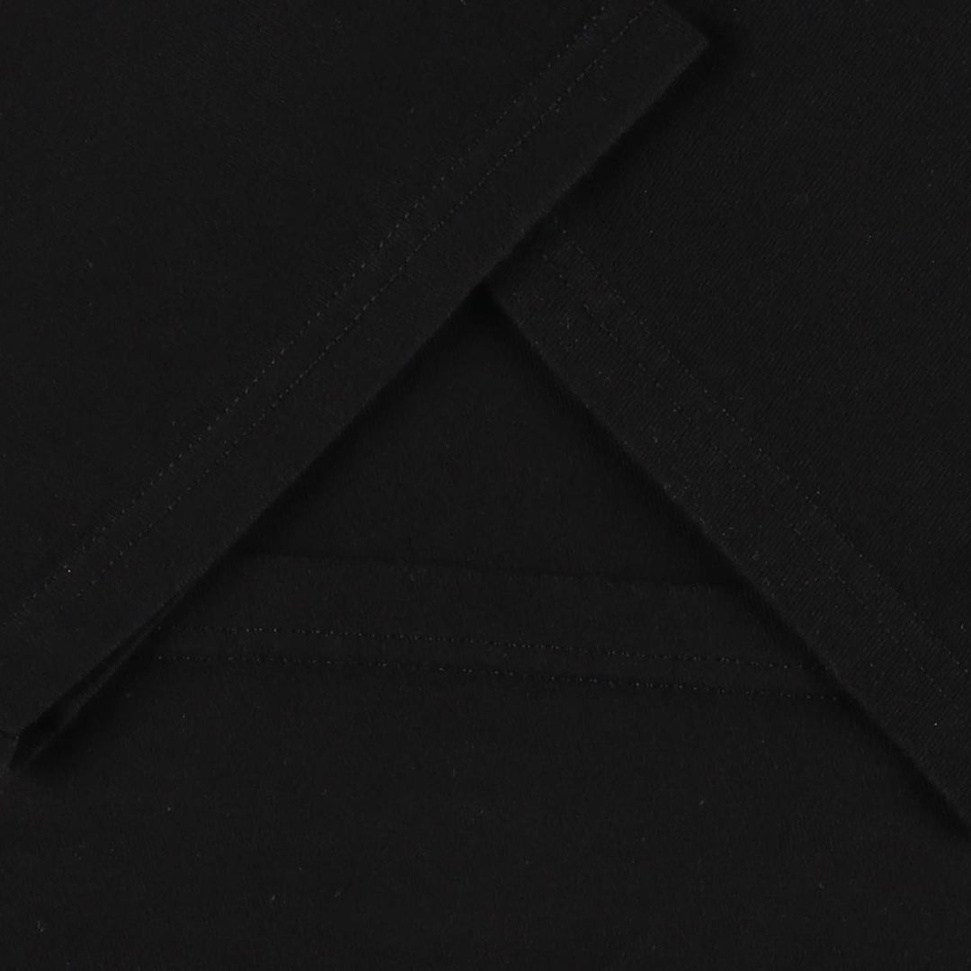 STUSSY surf skate T-shirt, men's size L cotton black type Vintage Second Hand