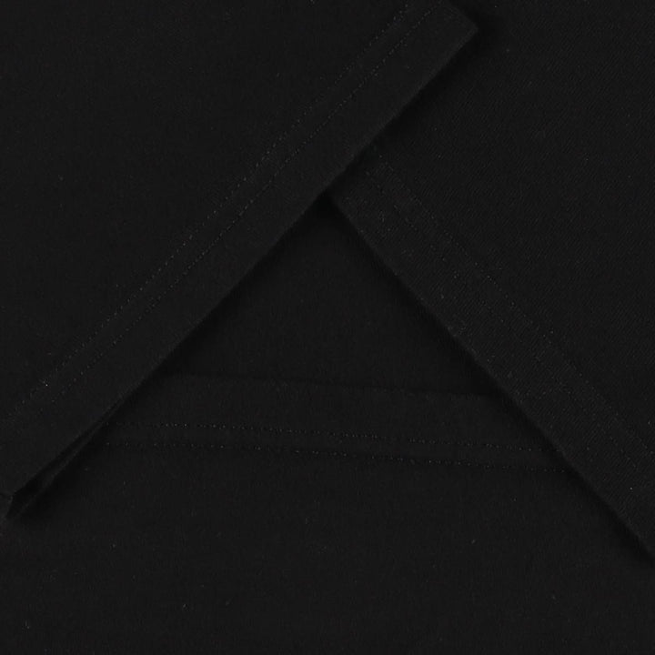 STUSSY surf skate T-shirt, men's size L cotton black type Vintage Second Hand